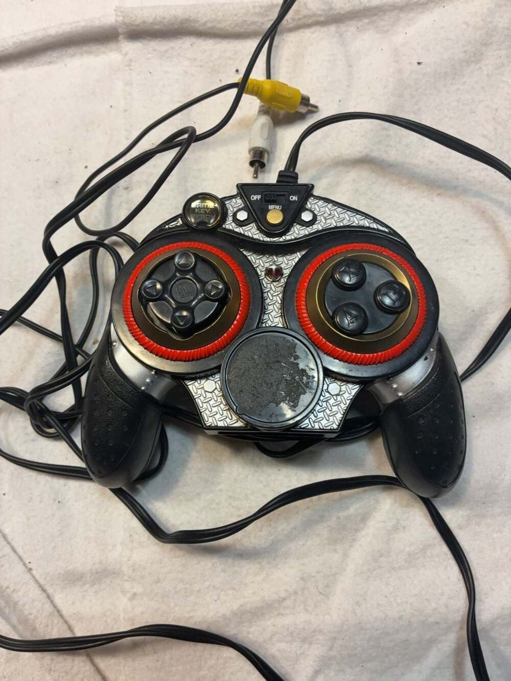 NOT TESTED Jakks Pacific WWE Plug and Play TV Games Controller with GameKey